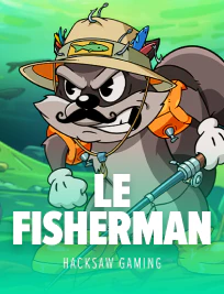 Juego temático de pesca con atmósfera animada y luces de neón
